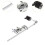 Drum Clamp Adjustable Cymbal Mount with Secure Lock, Universal Drum Hardware, Durable Metal Construction 3