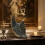 Exquisite handgefertigte Pfau-Dame-Tanzstatue, elegante-B 6
