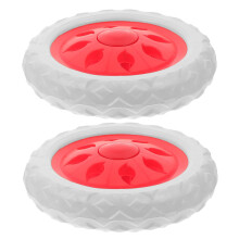 Heavy Duty Shopping Cart Caster Wheels Trolley Replacement EVA Wheels Smooth Silent Rolling