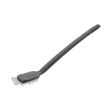 Long Handle Grill Cleaning Brush for BBQ – Heat Resistant Brush for Effective Grease Removal on Charcoal and Gas Grills