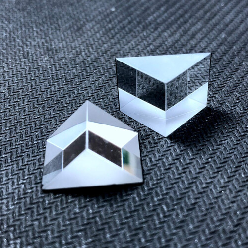 100mm Optical Glass Triangular Prism for Photography, Rainbow Light Spectrum and Physics Teaching 2