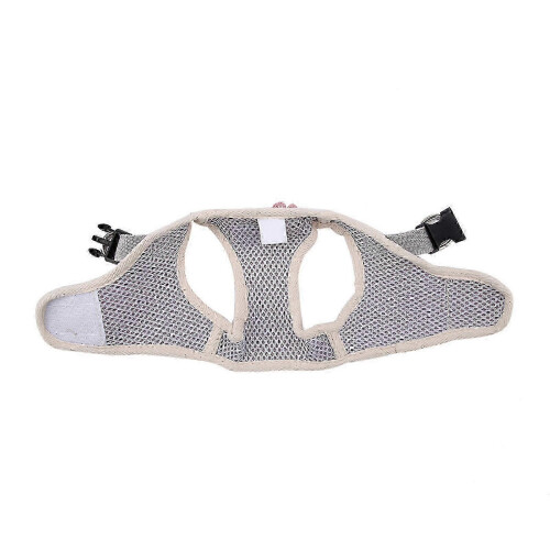 m Cotton Blend Breathable Pet Cat Dog Vest Chest Strap with Pulling Rope 2