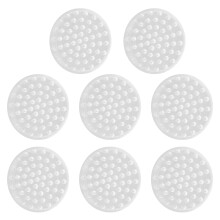 10-pack genomskinliga bordsbenskydd 3,7 cm