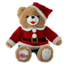 Tan Snowflake Teddy Plush Holiday Time 15 in