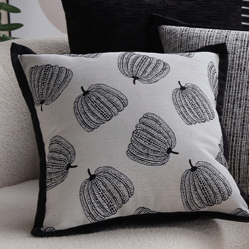 Gresskarpute med trekk 45x45cm