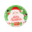 Pratos de papel natalinos com boneco de neve e Papai Noel, 16 unidades de 23 cm (9 polegadas). 1