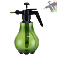 1.5L Handheld Pressure Garden Sprayer with Adjustable Nozzle, Continuous Misting Bottle for Indoor Outdoor Plants (Green)