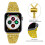 Συμβατό με λουράκια Apple Watch, μπρασελέ από ανοξείδωτο ατσάλι με στρας, κομψό και 7