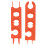 MC4 Connector Wrench Set 2pcs Orange Solar Panel Connector Spanner and MC4 Disconnect Tool 1