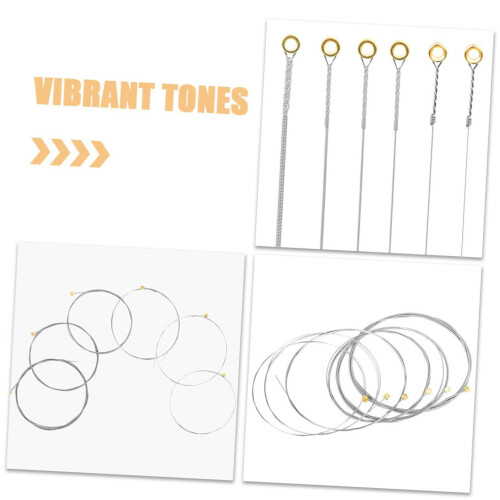Coated Electric Guitar Strings Set – Break‑Resistant 6‑String Replacement for Acoustic and Electric Guitars 2