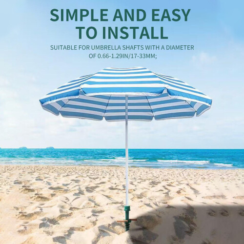 Light Weight Beach Umbrella Stand Universal Angles Regulable 1