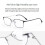Progressive Multifocus Reading Glasses 6.25D Blue Light Blocking Titanium Frame Computer Readers 3