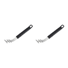 Stainless Steel Grill Grate Lifter with Heat‑Resistant Safe Grip, Heavy‑Duty BBQ Tool for Oven and Grill