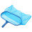 Pool Leaf Skimmer Net with Fine Mesh for Quick Surface Cleaning, Lightweight Blue Plastic Tool for Pool and Pond 1