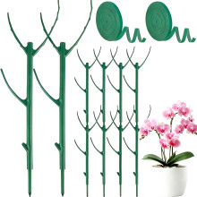 Adjustable Stackable Plant Support Stakes 10PCS Invisible Trellis for Monstera Vines Indoor Outdoor