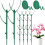 Adjustable Stackable Plant Support Stakes 10PCS Invisible Trellis for Monstera Vines Indoor Outdoor 1
