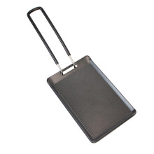 Portable BBQ Grill Pan Mini Cast Iron Tray for Camping Outdoor Cooking Durable and Compact