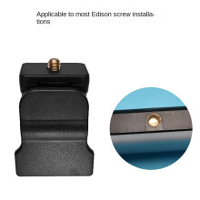 Fill Light Clip Camera Flash Holder 1/4 Screw Mount Universal Phone Tripod Tablet Mount Clamp for Photography
