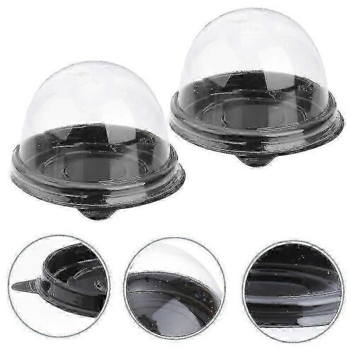 50-Piece Dome-Shaped Cupcake Boxes for European Markets 2