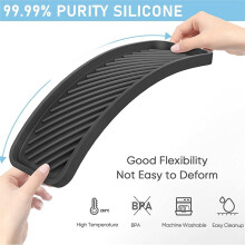 Vassoio Organizer Per Lavello da Cucina da 2 Pezzi, Portaspugna Per Lavello da Cucina, Vassoio da Bagno, Portasapone nel Silicone
