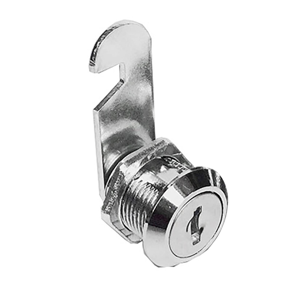 Cam Lock 25Mm Silver Zinc Alloy Cabinet Lock For Mailbox Toolbox Drawers Rv Door, Rustresistant And Secure 9310869704836