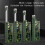 Butane Torch Lighter 2 Pack Refillable Windproof Jet Flame Flexible Long Neck with Adjustable Flame for Camping BBQ Candle 3