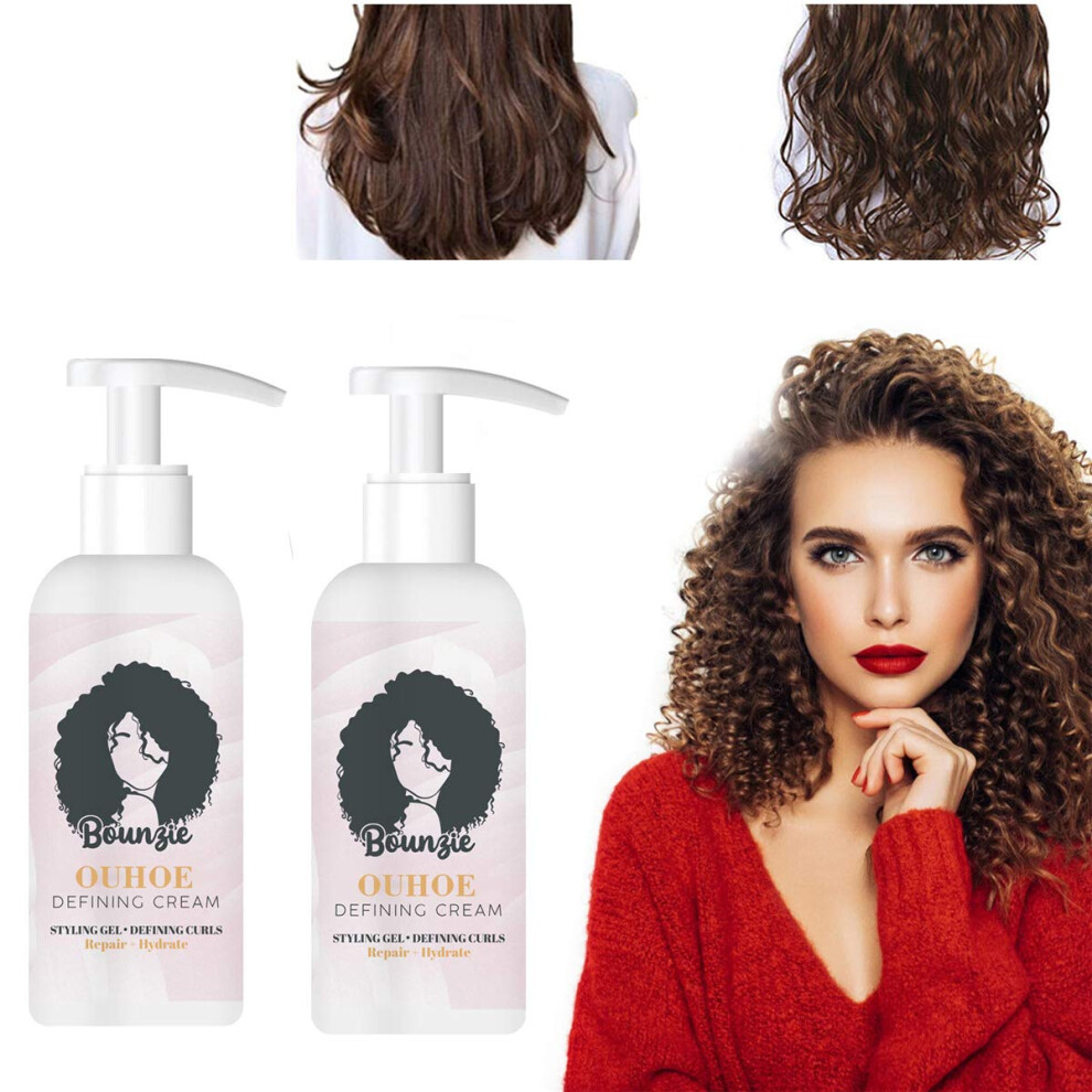 Pink Curl Defining Creamgel 1.7 Fl Oz Travel Size Lightweight Styling Gel For Wavy Coily Curly Hair