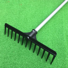 47 Inch Lawn Leveling Rake with Wide Head and Aluminum Handle, Heavy Duty Lawn Leveler Tool for Yard Golf