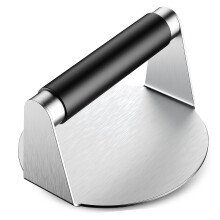 Burger Press Non Stick Surface Manual Hamburger Patty Press for Griddle with Ergonomic Grip