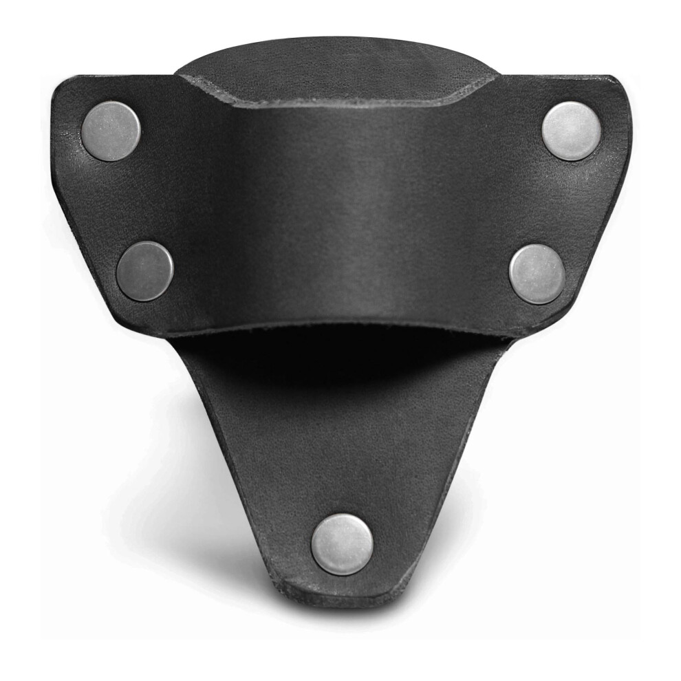 Leather Flashlight Holster For Streamlight Polytac And Protac 1L1aa, Adjustable Secure Belt Fit, Black 9310869705413