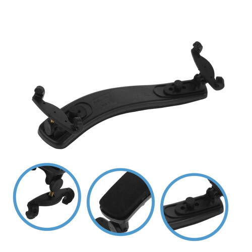 Adjustable Violin Shoulder Rest 4/4 with Comfortable Shoulder Support and Quick Detachable Design 2
