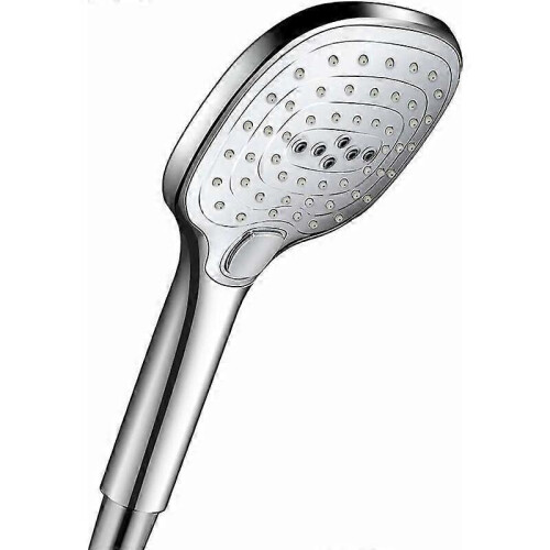 3 Function Handheld Shower Head with Massage Shower Head Spa Experience Chrome