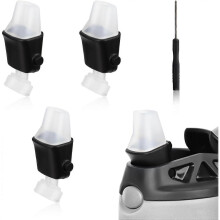 3pcs Replacement Spout for Contigo, Soft Lids Replacement Parts with Screwdriver