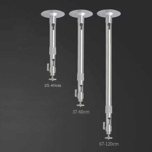 Adjustable Projector Stand 67–120cm Black, Universal Ceiling Mount with Aluminum Alloy Bracket 1