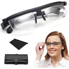 Adjustable Glasses with Custom Focus Control, Clear Vision Optics for Men and Women (1 Pcs)
