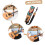 Adjustable Ukulele Strap No Drill Design with Padded Shoulder Support and Quick J Hooks 3