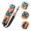 Adjustable Ukulele Strap No Drill Design with Padded Shoulder Support and Quick J Hooks 5