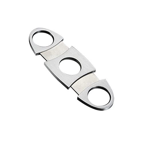 Stainless Steel Double Blade Cigar Cutter 2 Pack – Clean Precision Cut, Compact GiftReady Design 2