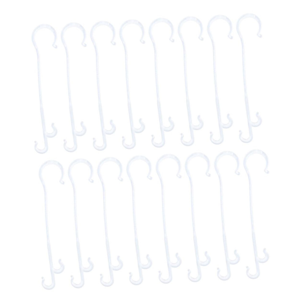 850pcs Tomato Plant Support Clips and Garden Hooks for Climbing Plants, Reusable PP Plastic Stem Holders-image-OPC-PTGFQFZ-NEW