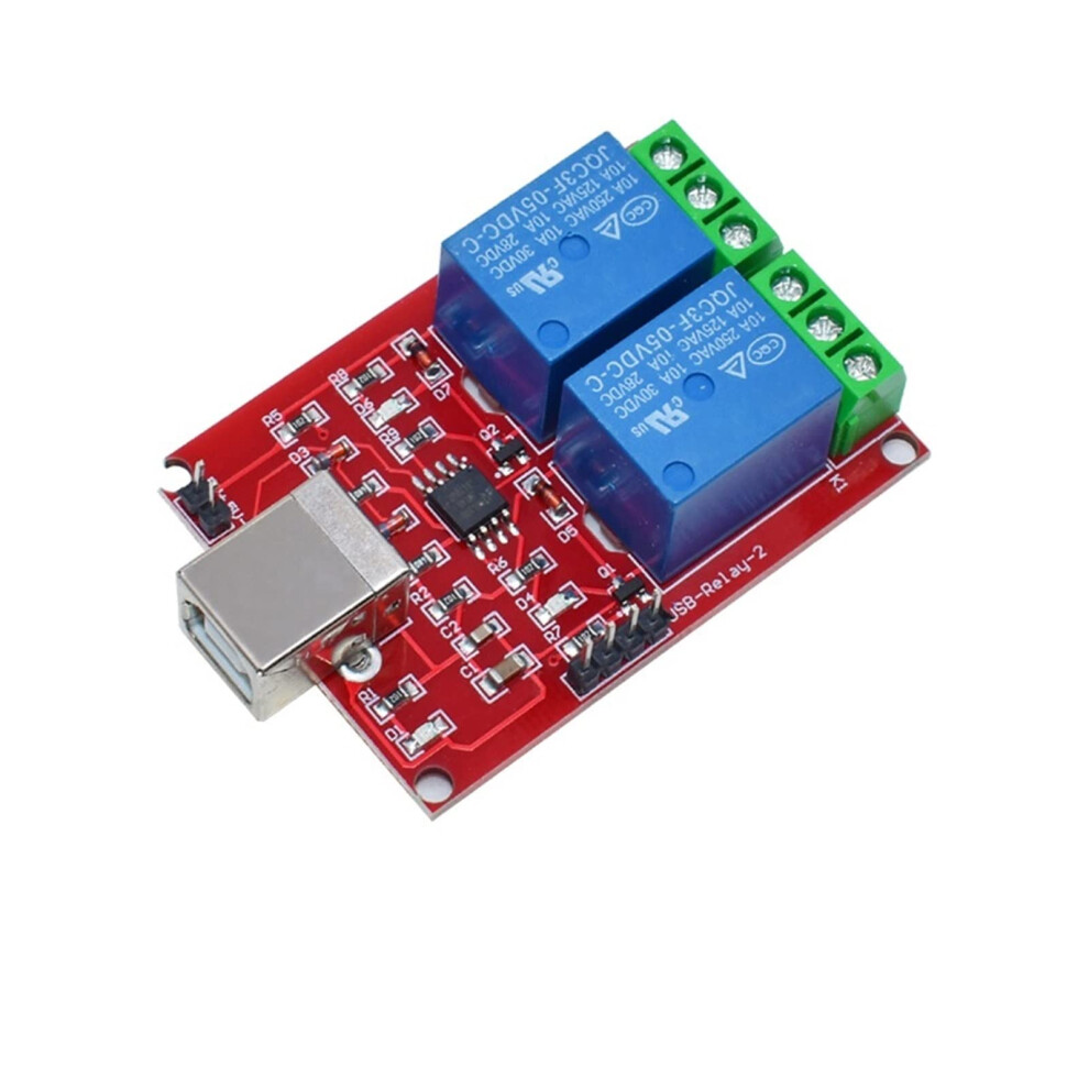5V 2 Channel Programmable Relay Module For Smart Home Automation And Pc Control Projects 9310869662471