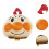 (s, multi) Pet Backpack Harness with Leash Pet Supplies Adjustable for Medium Small Dog s 3