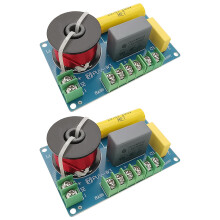 3 Way Speaker Crossover PUVW3 200W Passive HiFi Crossover for Home Audio 48 Ohm Clear Sound Separation 2 Pack