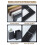 Stainless Steel Sliding Barn Door Pull Handle Dark Grey 48in Heavy Duty Rectangular Design with Mounting Kit 4
