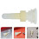 White Plastic Steamer Drain Valve Quick Connect for Home Spa DIY 6