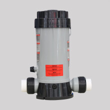 CL200 Inline Pool Automatic Chlorinator Feeder with Quick Connect Unions, Compatible Replacement for Hayward Chlorinator