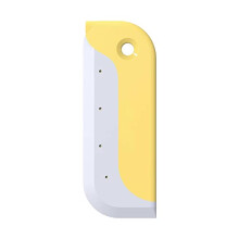 Window Squeegee, Double Sided Silicone Glass Wiper for Bathroom Mirrors, Streak NonScratch