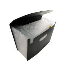 Accordion Expanding File Folder with Lid, MultiLayer Document Organizer for Office School Home