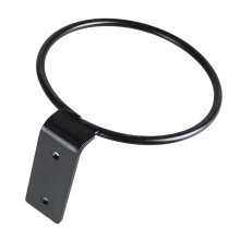 Wall Plant Hanger Flower Pot Holder Ring 3pcs Metal Garden Fence Mount Space‑Saving Durable Design