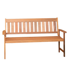Cartmel 3 Seater Outdoor Wooden Garden Patio Bench