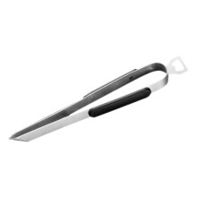 Stainless Steel BBQ Tongs 12 Inch Heat‑Resistant Ergonomic Grip for Grilling Meat and Fish